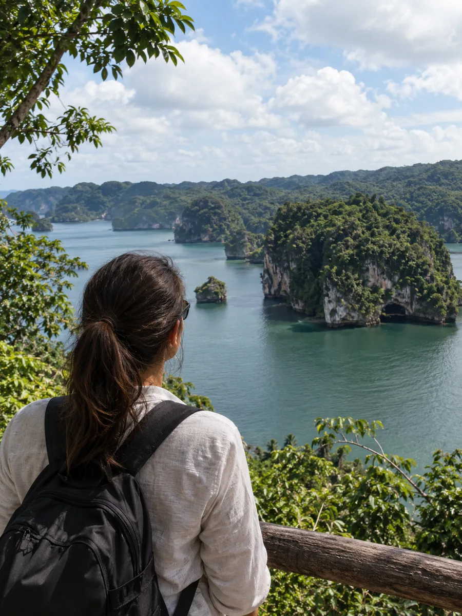 Aussicht auf den Nationalpark Los Haitises